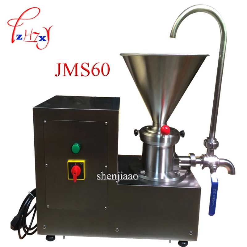 

1PC 220V 2.2KW Split Small Stainless Steel Colloid Mill Refiner Frinding Peanut Butter Machine JMS60 Sesame Processing Machine