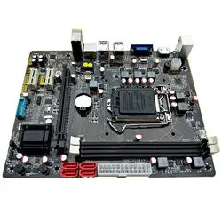 H110 Lga1151 материнская плата 16 ГБ Ddr3 Ram Sata 3,0 Usb 3,0 для Core I3/I5/I7 Cpu Настольный M-ATX материнская плата Gigabit Lan