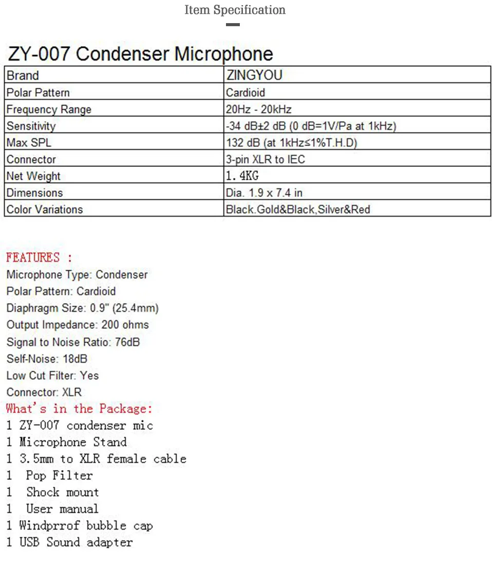 Конденсаторный микрофон для компьютера, аудио, вокал, запись, Podaster, караоке, набор микрофона, подставка на руку, 3,5 мм, проводной студийный ПК микрофон