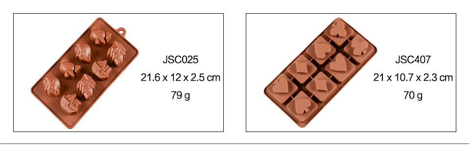 SJ формы для шоколада, пищевые силиконовые формы для леденцов, инструменты для украшения торта, 3D клейкий шоколад, аксессуары для выпечки печенья, разные стили