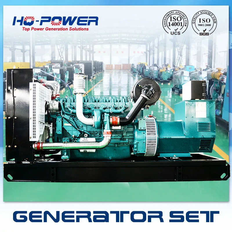 300 кВА 3 фазы дизель-генератор переменного тока с weichai двигателя для продажи