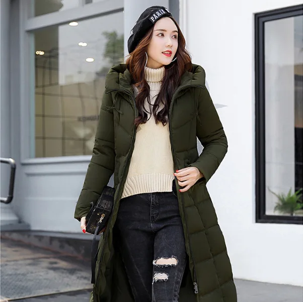 Women Winter Coat Jacket Warm Women Parkas hooded Female Outerwaer High Quality Cotton Coat 2018 New Long Winter Jackets Women