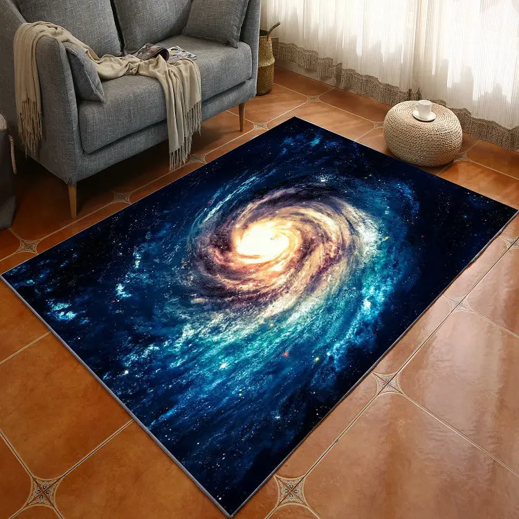 3D Dream Universe Galaxy Space ковры для гостиной спальни коврики для детской комнаты декор мягкий ковер детские коврики для ползания детские подарки - Цвет: 1