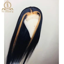 Прозрачный 360 кружево 27 медовый светловолосый парик Безглютеновые предварительно сорванные натуральные волосы с волосами младенца прямые бразильские парики Remy