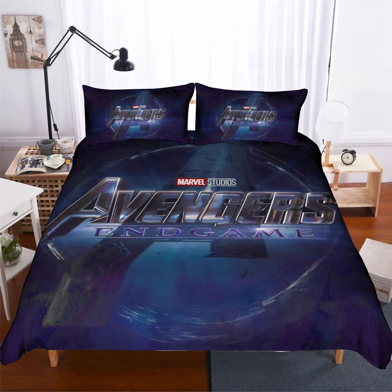 Marvel Мстители 3d комплект постельного белья пододеяльники наволочки Капитан Америка Железный человек одеяло комплекты постельного белья постельное белье
