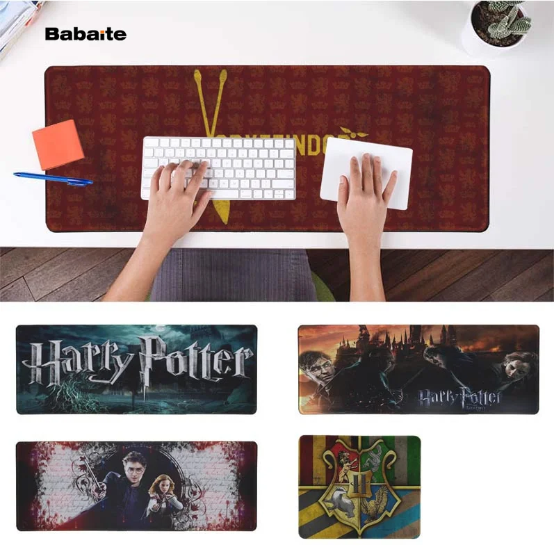 Babaite Boy Gift Pad Harry Potter  Office Mice Gamer Soft Mouse Pad Free Shipping Large Mouse Pad Keyboards Mat