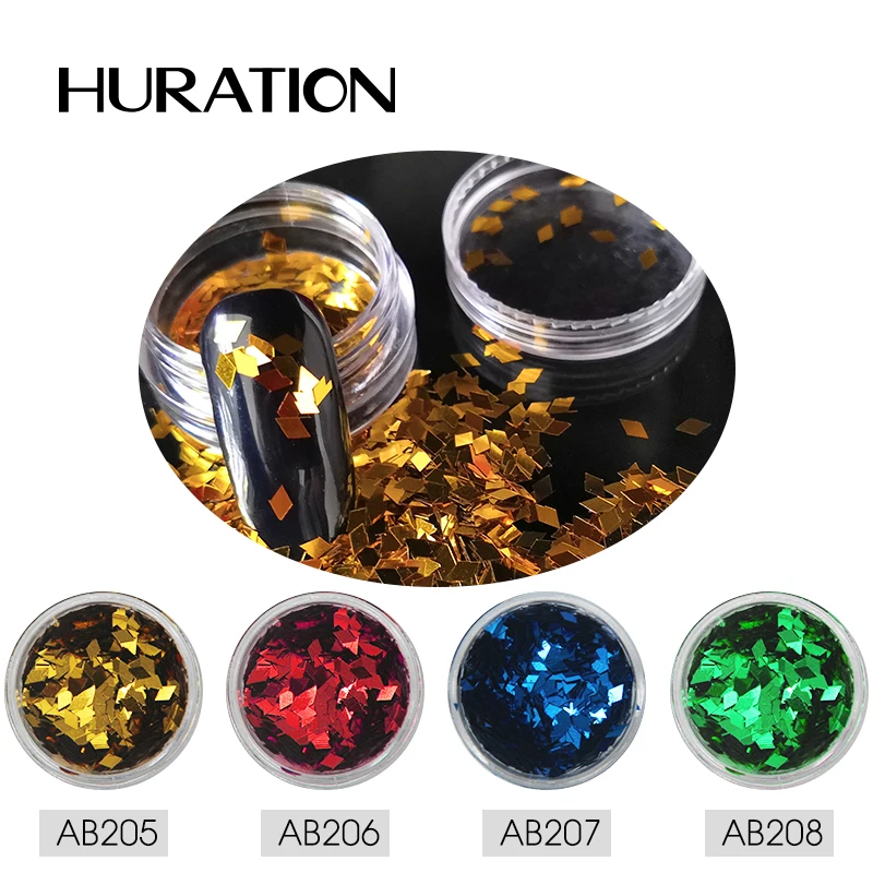 

Glitter 1pcs Holographic Paillette Nail Sequin Shiny Iridescent Broken Glass Flakes Chameleon Sparkly Powder DIY Mirror Manicure