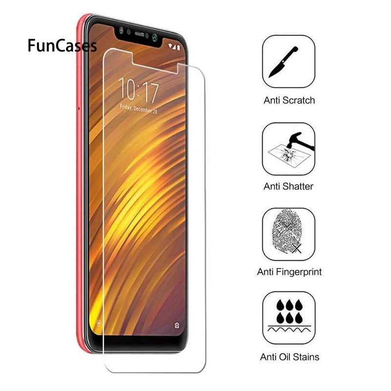 Закаленное стекло для Redmi Note7 Note6 Pro 6 6A Защитная пленка экрана Note 5 5A 4 4X Plus Prime