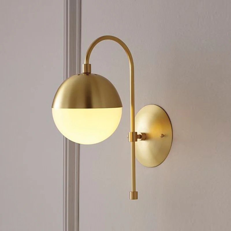 copper reading light