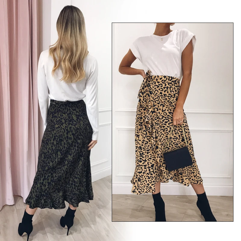 

Skirts Beautiful A-Line Women Skirts Sexy Skirt Midi Skirt Female Slim High Waist Beach Women'S Fashion Slip Style Summer