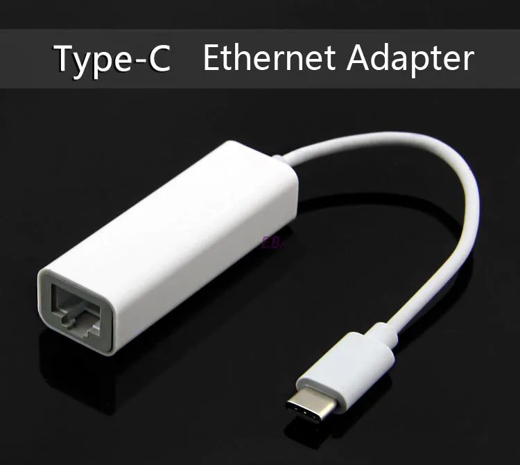 USB C USB 3,1 type C RJ45 Ethernet сетевой адаптер для Macbook Air Pro другой тип C компьютер для использования проводной Интернет-кабель Белый