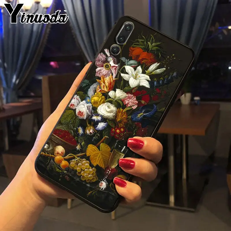 Classic painting flower In a Vase aesthetic Art