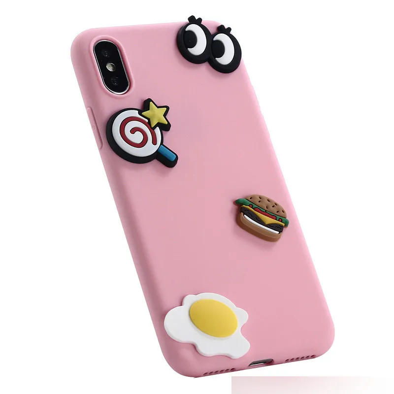 Мультяшный 3D DIY чехол для телефона Samsung Galaxy J2 Core A5 A6 A7 A8 2018 Plus мягкая задняя крышка