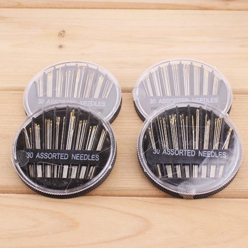 30pcs-set-Assorted-Hand-Sewing-Needles-with-Round-Storage-Box-Stainless-Steel-Knitting-Needlework-DIY-Sewing (2)