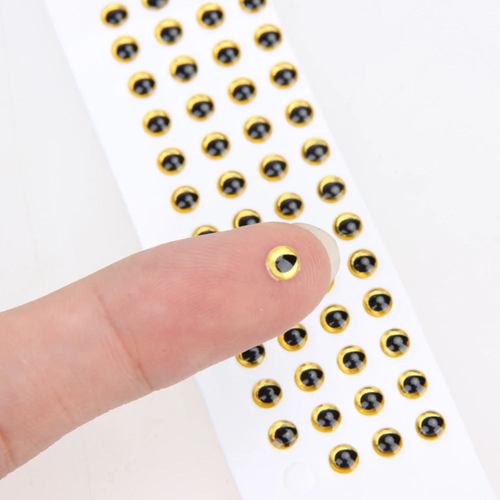 Buy 500pcs Artificial Fishing Eyes Lure Stick 3D