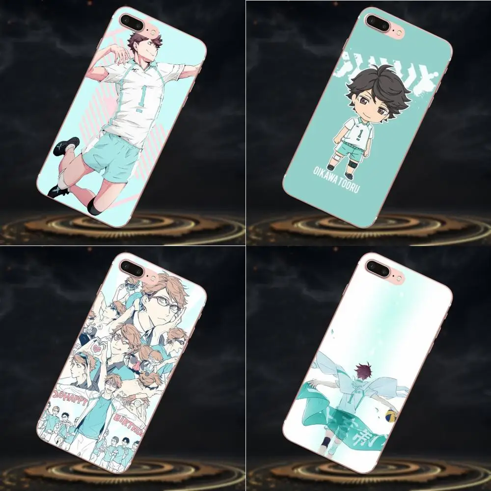 

TPU Cell Phone Case Cover Anime Haikyuu Oikawa Tooru For Apple iPhone 4 4S 5 5C 5S SE 6 6S 7 8 Plus X XS Max XR