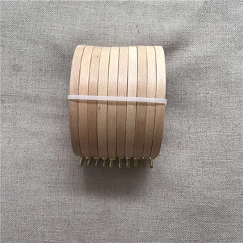 

10pcs/lot 7.5cm Mini Round Beech Wooden Embroidery Hoop 2.9Inch Cross Stitch Hoop Sewing Accessories