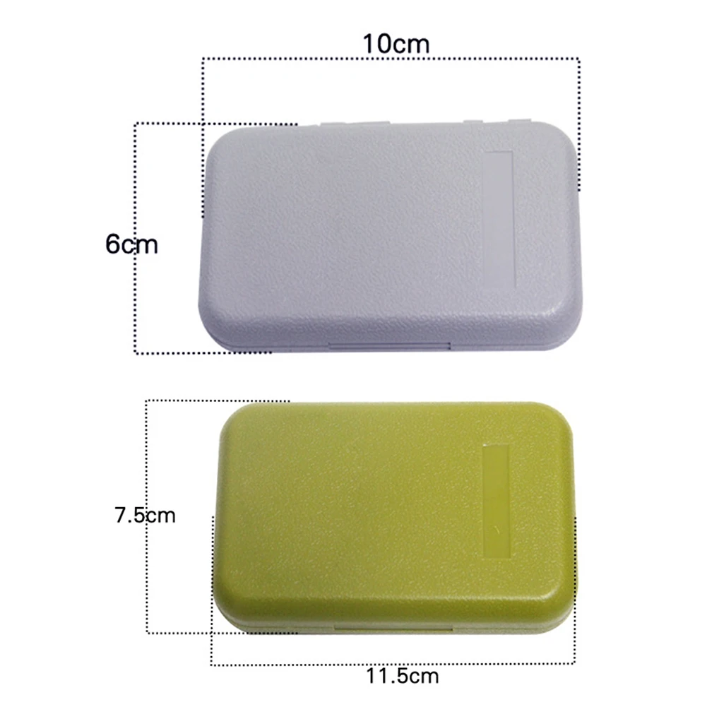 

2 Sizes Plastic Fishing Tackle Boxes Case for Lures Bait Hooks Swivels Fishing Tackles Storage Fishing Accessories pesca