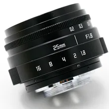 25mm f1.8 C mount camera CCTV Lens II for Sony NEX E-mount camera