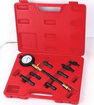 

Petrol Engine Compression Tester Testing Set Kit Direct & Indirect Engines