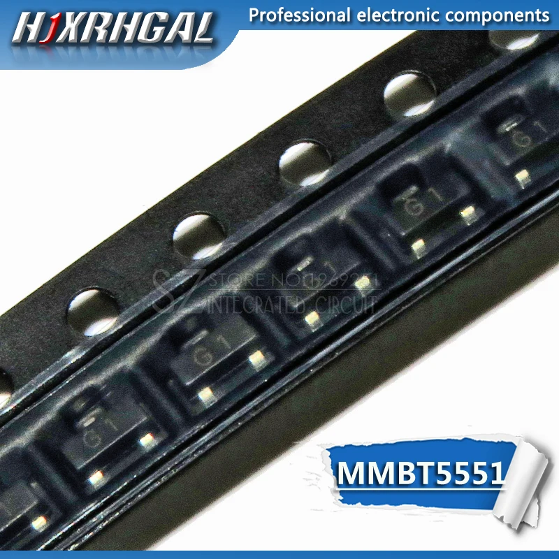 100 шт. MMBT5551 SOT23 2N5551 G1 SOT23-3 биполярные транзисторы-BJT PNP транзистор | Электронные