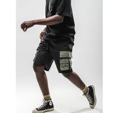 Высокое качество Новое поступление модные новые шорты Карго мужские хип-хоп Уличная одежда летние повседневные свободные шорты с карманами