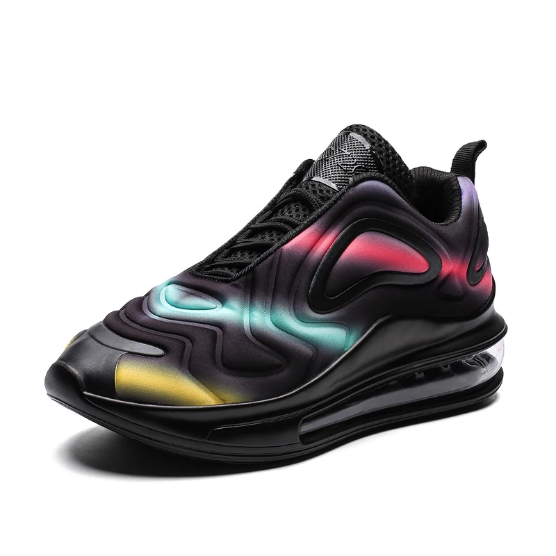 

Outdoor Men Women Color Sneakers High Quality Brand Lace Up Breathable Shoes Mesh Air Sole Tennis Mens Shoes
