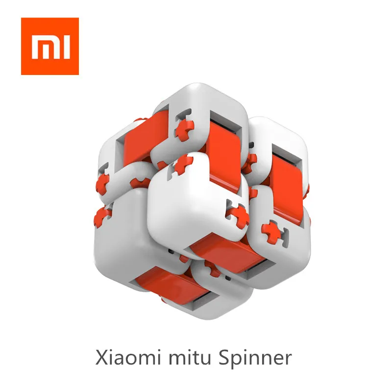 Оригинальный Xiaomi куб Миту Спиннер умный вращающийся магический с Подарочная
