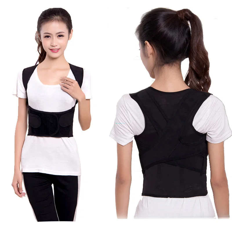 Back Shoulder Support Brace Straightener Posture Corrector Vest Back Support Belt Correction For Back Scoliosis XS-XXXL