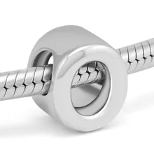 DIY Подходит для Pandora шармы браслеты буквы O бусины стерлингового серебра 925-ювелирные изделия