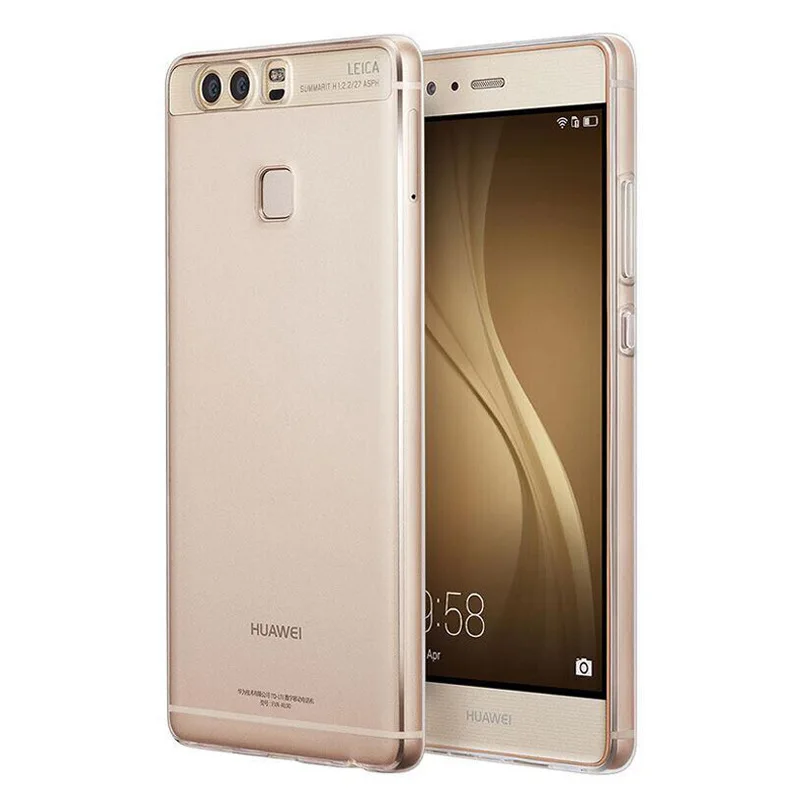 

Huawei P10 Etui Case Silicone Protector Transparent Clear Soft White Huawei P10 Plus Case Cover Coque Fundas Accessories