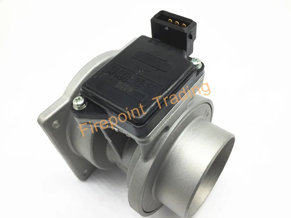 

Mass Air Flow Meter Sensor 22680-53J00 AFH50-06 For Nissan NX Sentra For Infiniti 2.0L