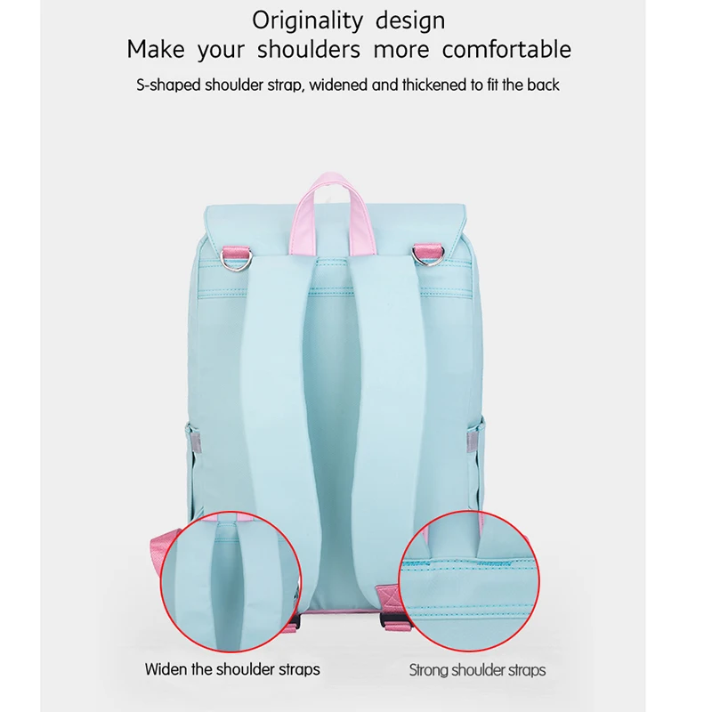 Disney Diaper Bag Backpack Baby Bag Maternity Minnie Mickey Large Capacity Travel Oxford Feeding Baby Mummy Handbags Pre-design