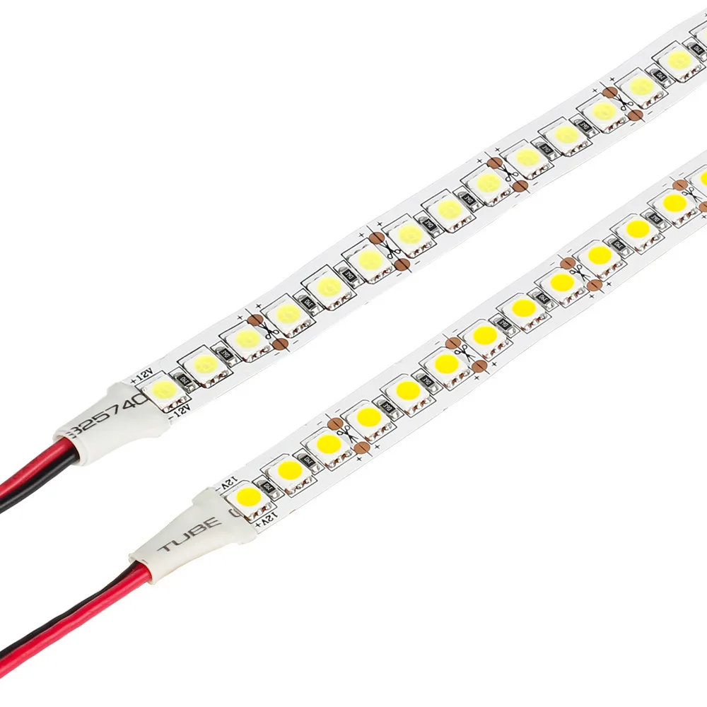 Однорядная светодиодная ленсветильник 5 м 600LED s 120 светодиодный/M 5050 led Не