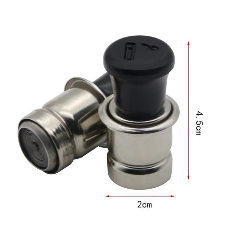 12V металлическая Универсальная автомобильная Зажигалка для сигарет