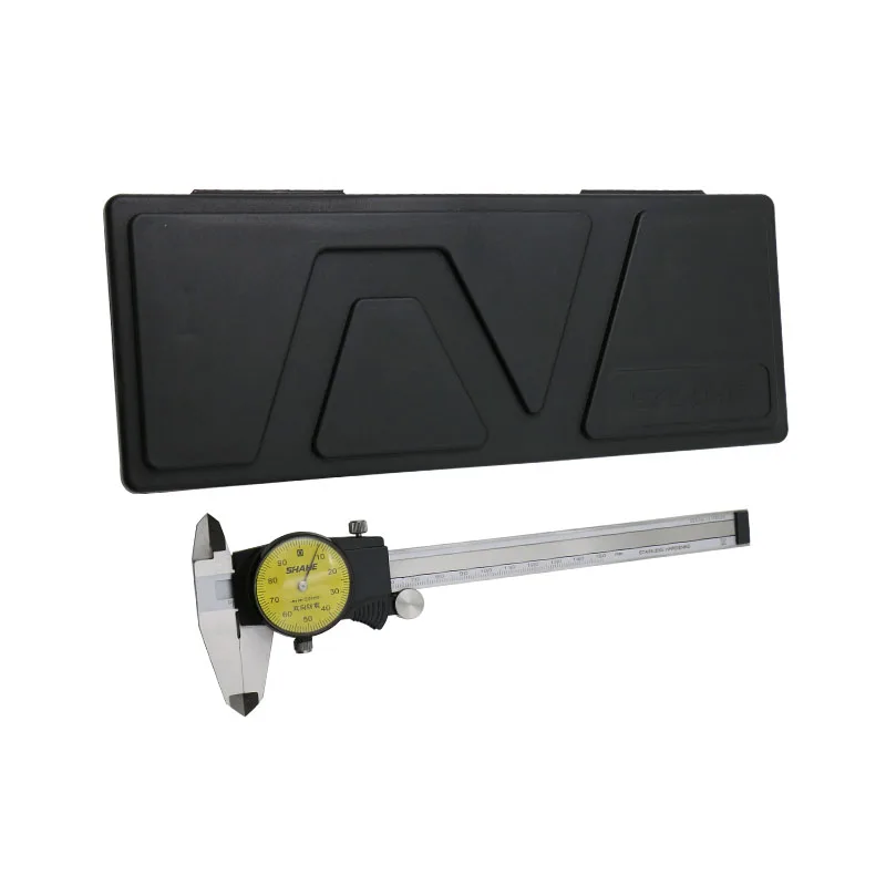 Ceny Shahe 0 150mm Metric Gauge narzędzie pomiarowe Dial suwmiarka suwmiarka odporna na wstrząsy 0.01mm