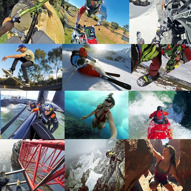 Для GoPro Accessories 2 шт./упак. вертикальная поверхность J Hook Buckle Mount Set для NEW