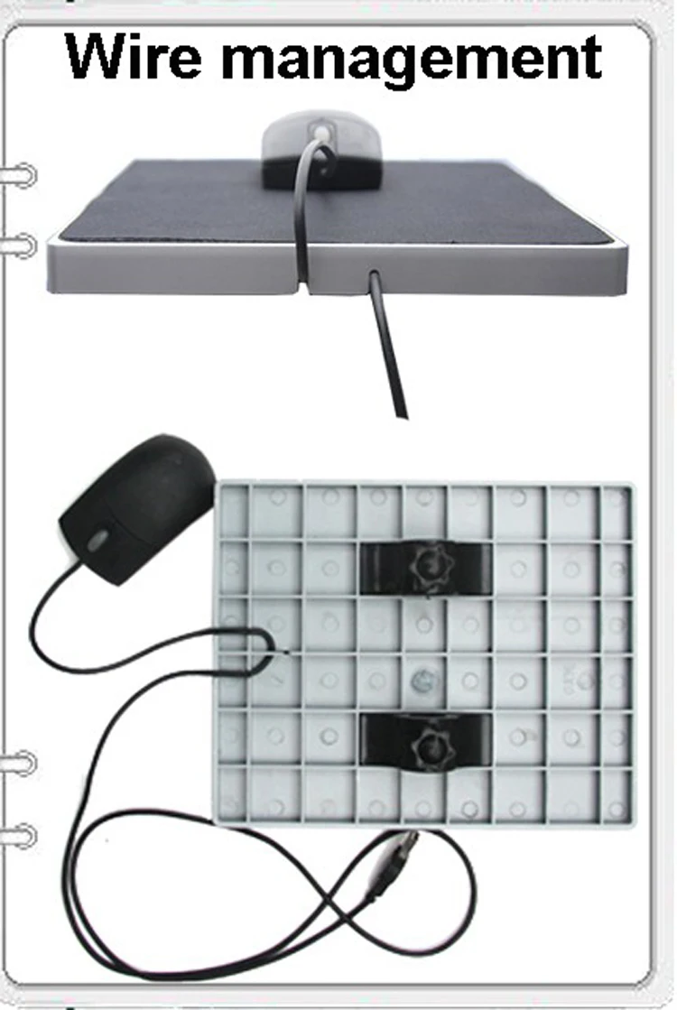 Multifunctoinal полный движения стол край/настольная сторона/стул ноги зажима коврик для мыши/клавиатура лоток держатель ноутбук стол тетрадь