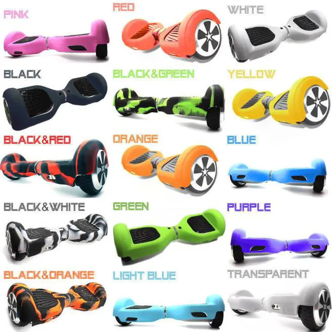 

2017 Hot Silicone Case Cover for 6.5 2 Wheels Smart Self Balancing Scooter Hover board For Dropshipping