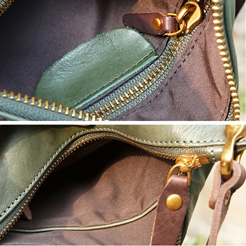 AETOO Leather literary fashion retro oblique bag, lady handmade cowhide simple shoulder envelope bag