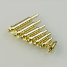 200 шт. двойной конец весны нагрузки Pogo контактный разъем Высота 4,5 5 5,5 6 6,5 7 7,5 8 8,5 9 9,5 10 мм Двухсторонняя Весна Pin контакт