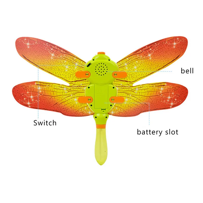 Детская Стрекоза пузырь Лето пузырь светодиодный свет машина открытый Забавные игрушки Pistola de juguete Pistolet de jouet для детей D4