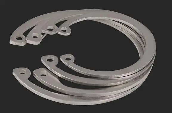

Stainless steel 304 hole with circlip ring hole with circlip C-type snap ring