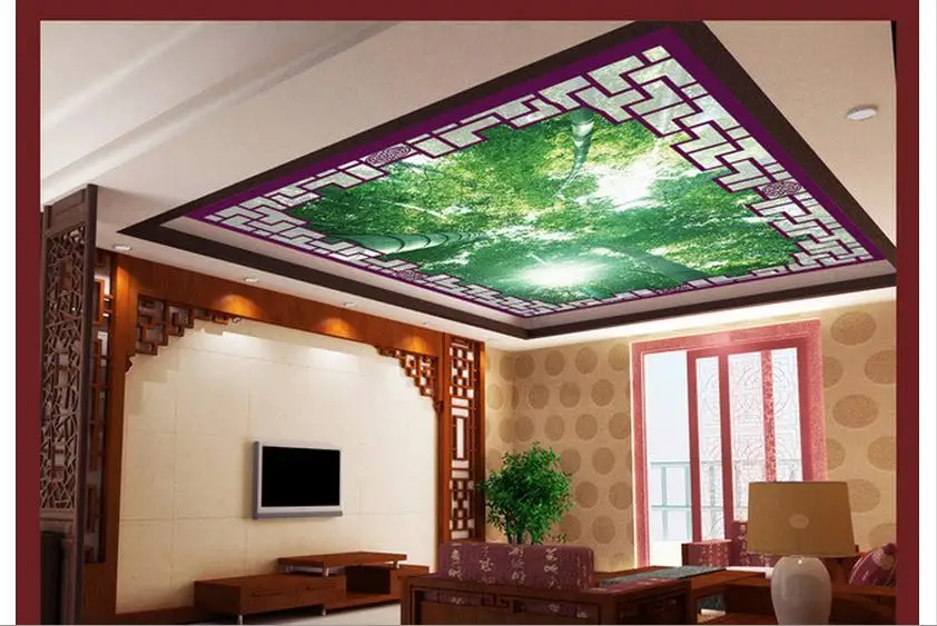 Hohe qualität bambus tapete werbeaktion shop für hohe qualität ... Schöne wandbilder schlafzimmer