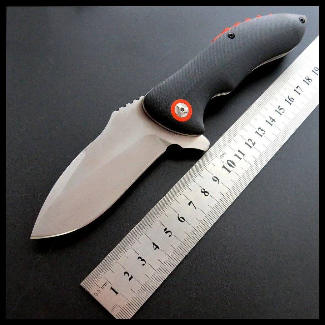 ZZSQ C187 шариковых подшипников Флиппер складной нож Ножи Rubicon CPM-S30V G10 ручка ножи выживания для кемпинга уличный инструмент EDC
