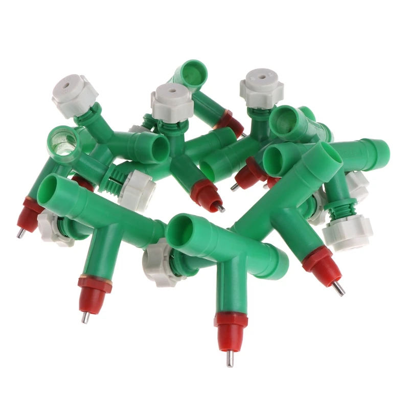 

Chicken Feeder Water Drinker Cup Automatic Nipple Poultry Dispenser