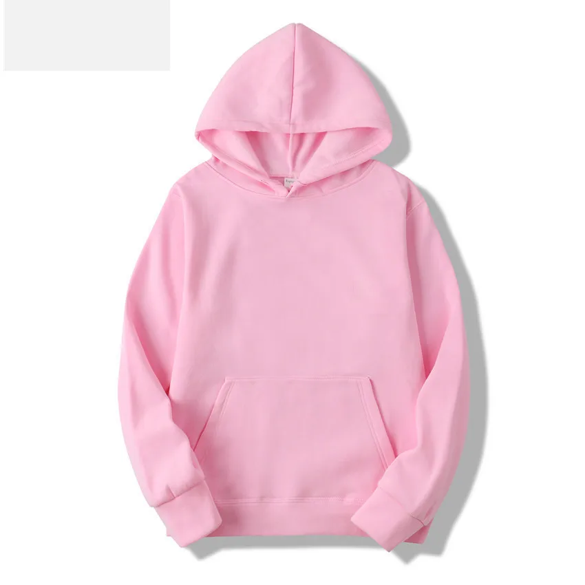 Мужская толстовка FGKKS, черный однотонный свитшот, пуловер, с капюшоном, худи в стиле хип-хоп, уличная одежда на осень - Цвет: Pink