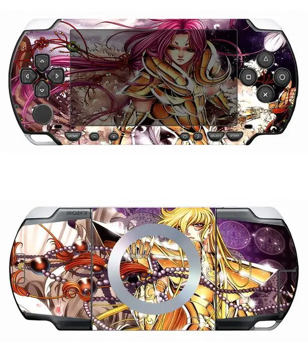 Виниловая Защитная Наклейка Saint Seiya 063 для Sony PSP 1000 наклейки PSP1000|protector sticker|protector sony |