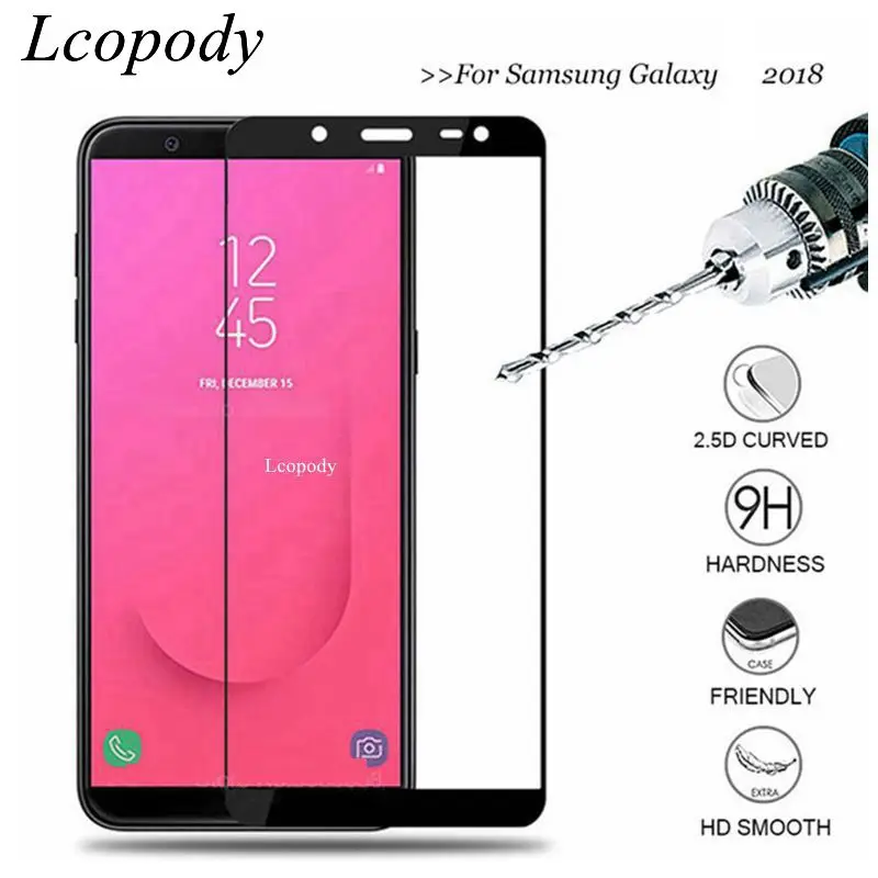 Закаленное Стекло для samsung Galaxy J2 J3 J4 J6 j7 A8 A6 plus 2018 galaxy j 2 3 4 6 7 8 j250f j400f j600 A600 A530f J810F