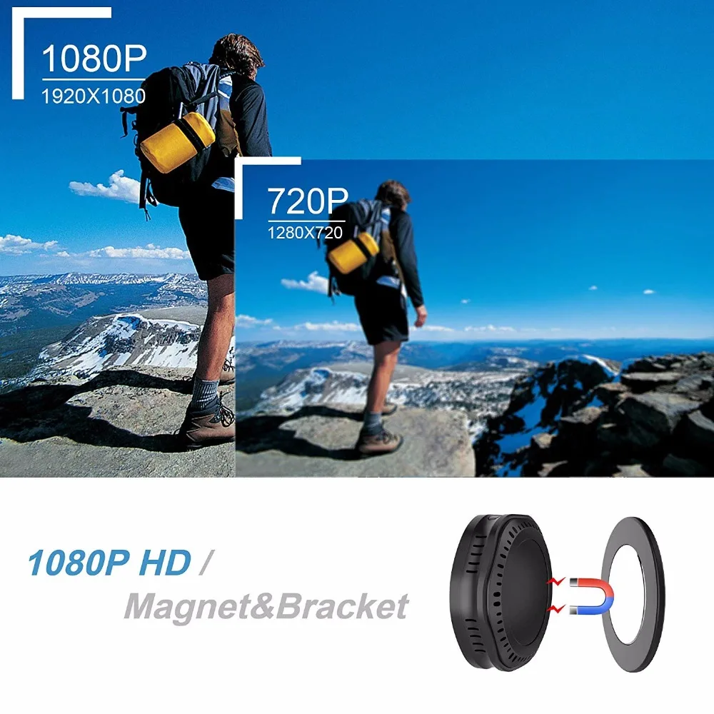 H16 HD WiFi мини-камера Спортивная DV Kamera 1080p с ночной версией микро DVR с дистанционным управлением датчик движения камера с поддержкой скрытой карты
